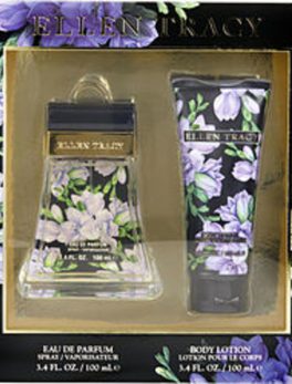 Ellen Tracy Radiant Eau De Parfum Spray 3.4 Oz and Body Lotion 3.4 Oz For Women