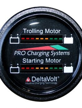 Dual Pro Dual Battery Fuel Gauge 12V Trolling 12V Starting
