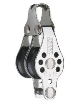 Harken 22mm Double Micro Block w/Becket