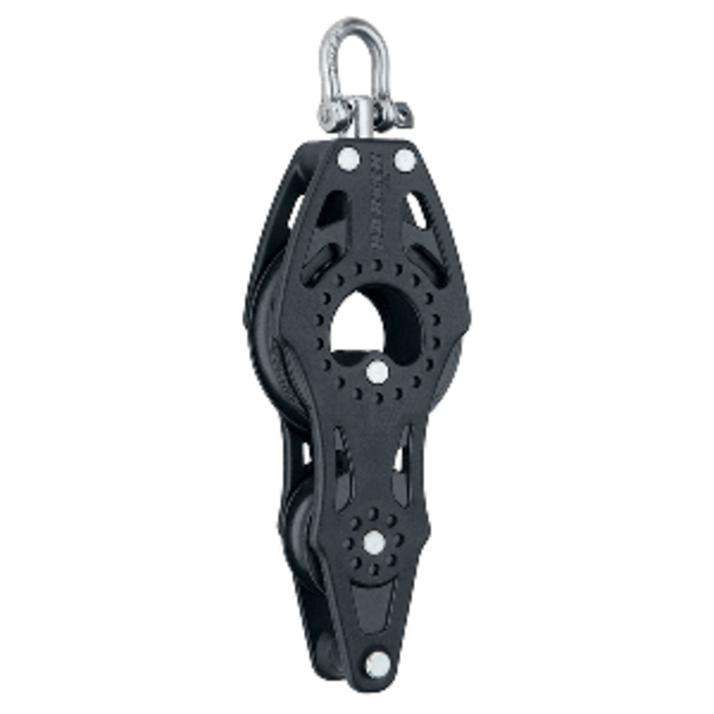 Harken 57mm Carbo Air Fiddle Block w/Swivel and amp; Becket