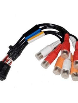 FUSION Wire Harness f/ MS-RA670 and amp; MS-RA770 Stereo - Zone 1 and amp; 2 (B Port-RCA)