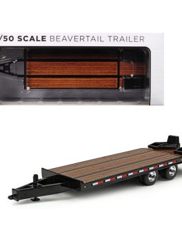 Beavertail Trailer Black 1/50 Diecast Model by First Gear 50-3228