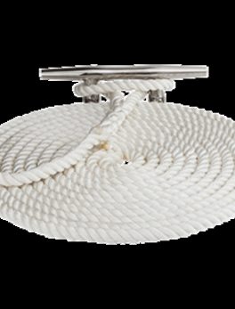 Sea-Dog Twisted Nylon Dock Line - 3/8" x 25 and #39; - White