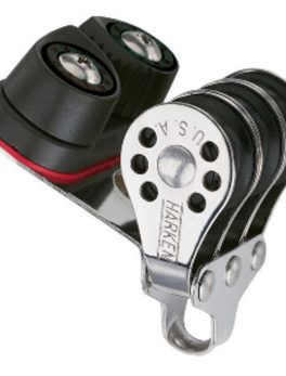 Harken 22mm Triple Micro Block w/Cam Cleat