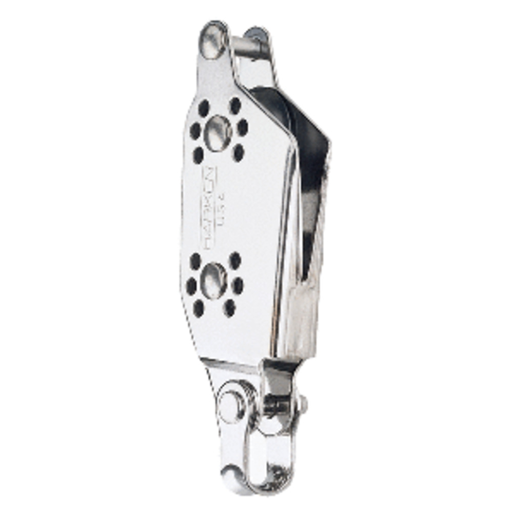Harken 22mm Fiddle Micro Block w/V-Jam and amp; Becket