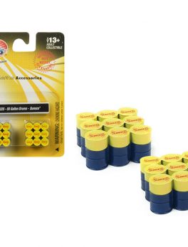 55 Gallon Drums Sunoco 2 piece Accessory Set 1/87 (HO) Scale by Classic Metal Works 20225