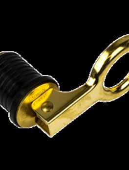 Sea-Dog Brass Snap Handle Drain Plug - 1-1/4"