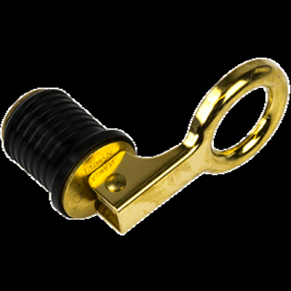 Sea-Dog Brass Snap Handle Drain Plug - 1"