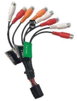FUSION Wire Harness f/ MS-RA770 Stereo - Zone 3 and amp; 4 (E Port-RCA)