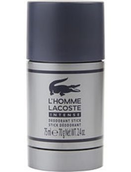 Lacoste L'homme Intense Deodorant Stick 2.4 Oz For Men