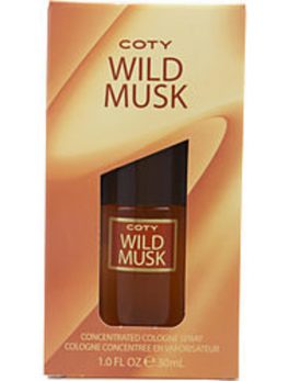 Coty Wild Musk Concentrate Cologne Spray 1 Oz For Women