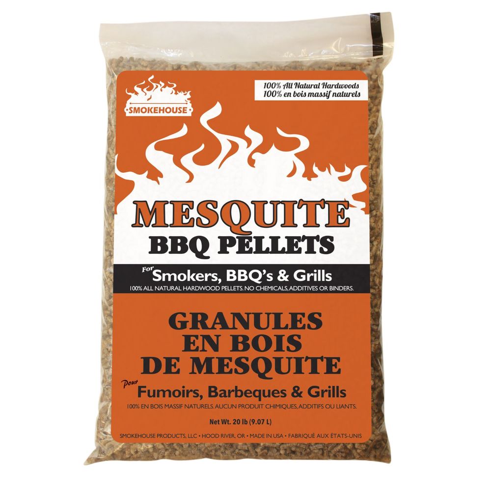 Smokehouse BBQ Pellets 20lb Bag Mesquite