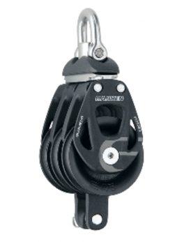 Harken 45mm Triple Element Block w/ Swivel and amp; Becket