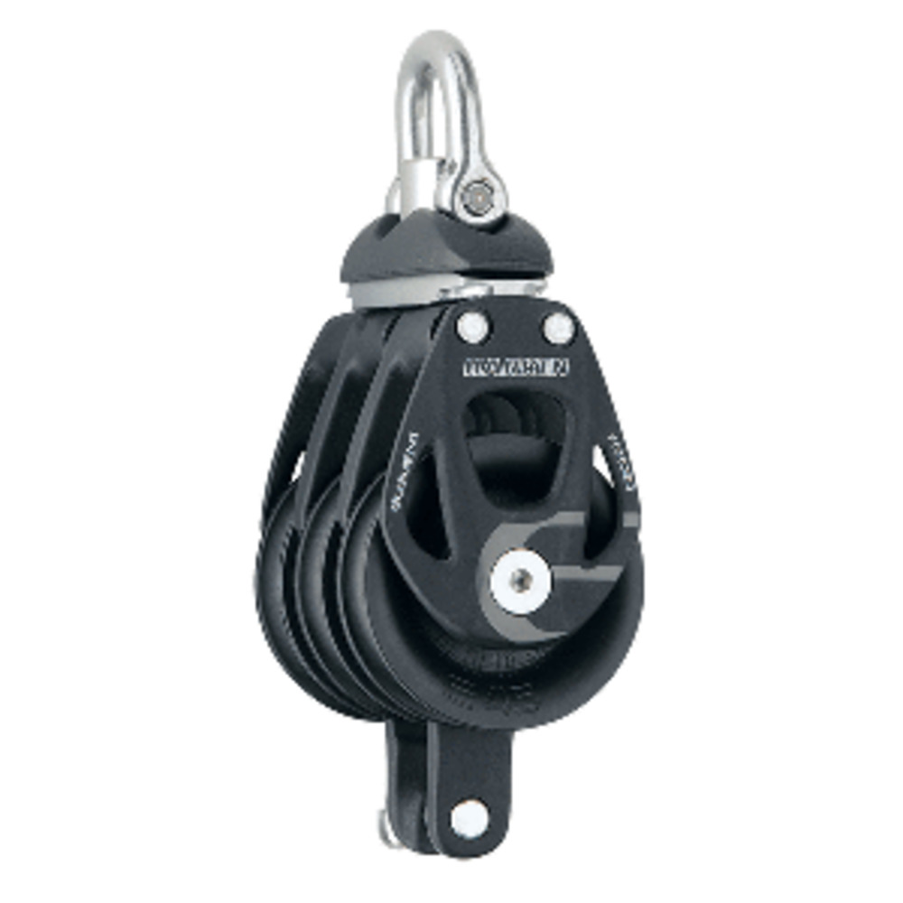Harken 45mm Triple Element Block w/ Swivel and amp; Becket