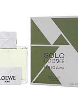 Solo Loewe Origami Edt Spray 3.4 Oz For Men