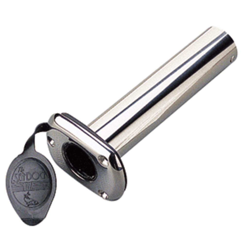 Sea-Dog Stainless Steel Flush Mount Rod Holder w/Cap - 90 and deg;