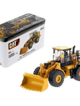 CAT Caterpillar 966M Wheel Loader with Operator High Line Series 1/87 (HO) Scale Diecast Model by Diecast Masters 85948