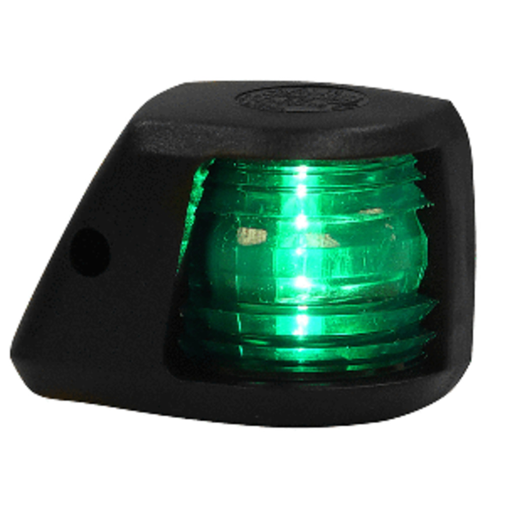 Aqua Signal Series 20 Starboard Side Mount Light - Black Housing