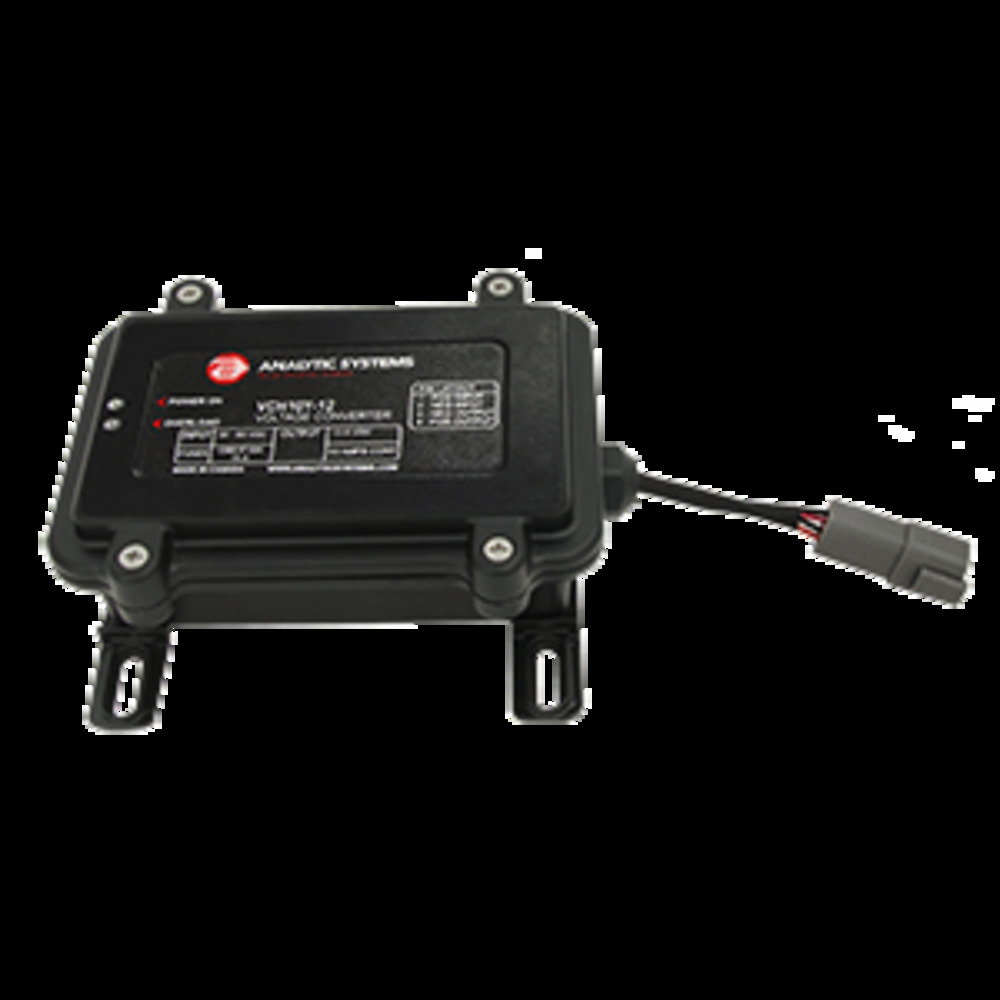Analytic Systems Waterproof IP66 DC Converter 10A, 12V Out 20-80V In, Ruggedized