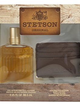 Stetson Cologne 2.25 Oz (edition Collector's Bottle) and Wallet For Men