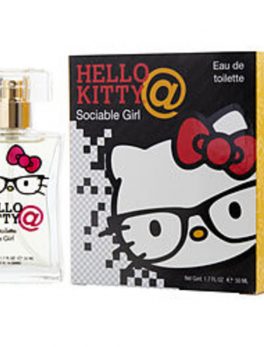 Hello Kitty Sociable Girl Edt Spray 1.7 Oz For Women