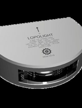 Lopolight 135 and deg; Stern Light - 2nm - Silver Housing - Single - Vertical Mount