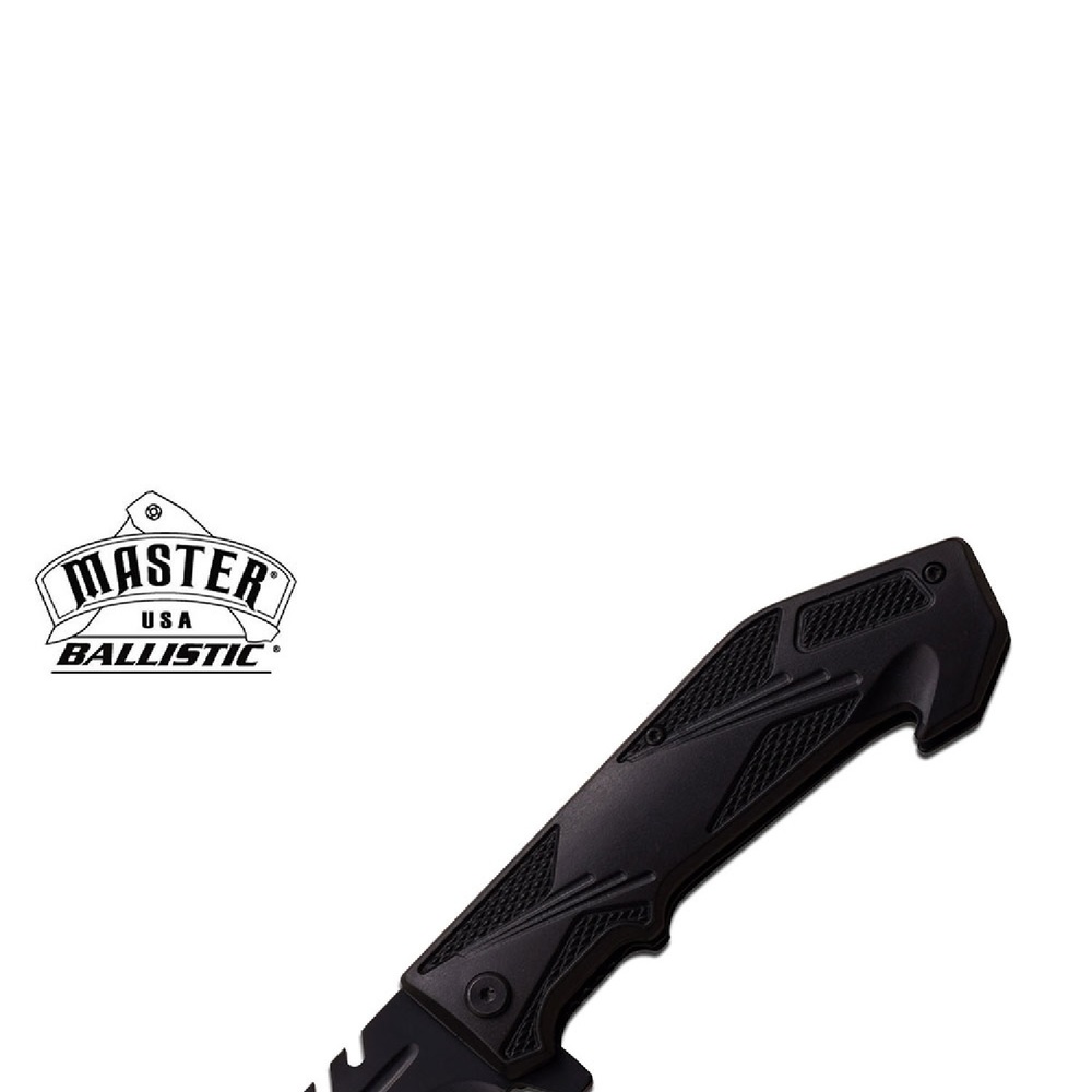 Master Assisted 3.75 in Blade Black ABS Handle