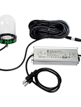 Hydro Glow LED Underwater Dock Light - 200W - 50 and #39; Cord - White
