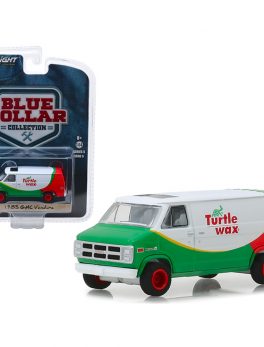1983 GMC Vandura Van Turtle Wax Blue Collar Collection Series 5 1/64 Diecast Model Car by Greenlight 35120E