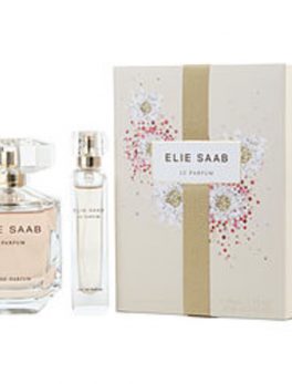 Elie Saab Le Parfum Eau De Parfum Spray 3 Oz and Eau De Parfum Spray .33 Oz Mini For Women