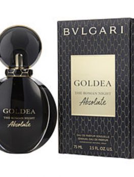 Bvlgari Goldea The Roman Night Absolute Eau De Parfum Spray 2.5 Oz For Women
