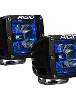 RIGID Industries Radiance Pod Blue Backlight Black Housing - Pair
