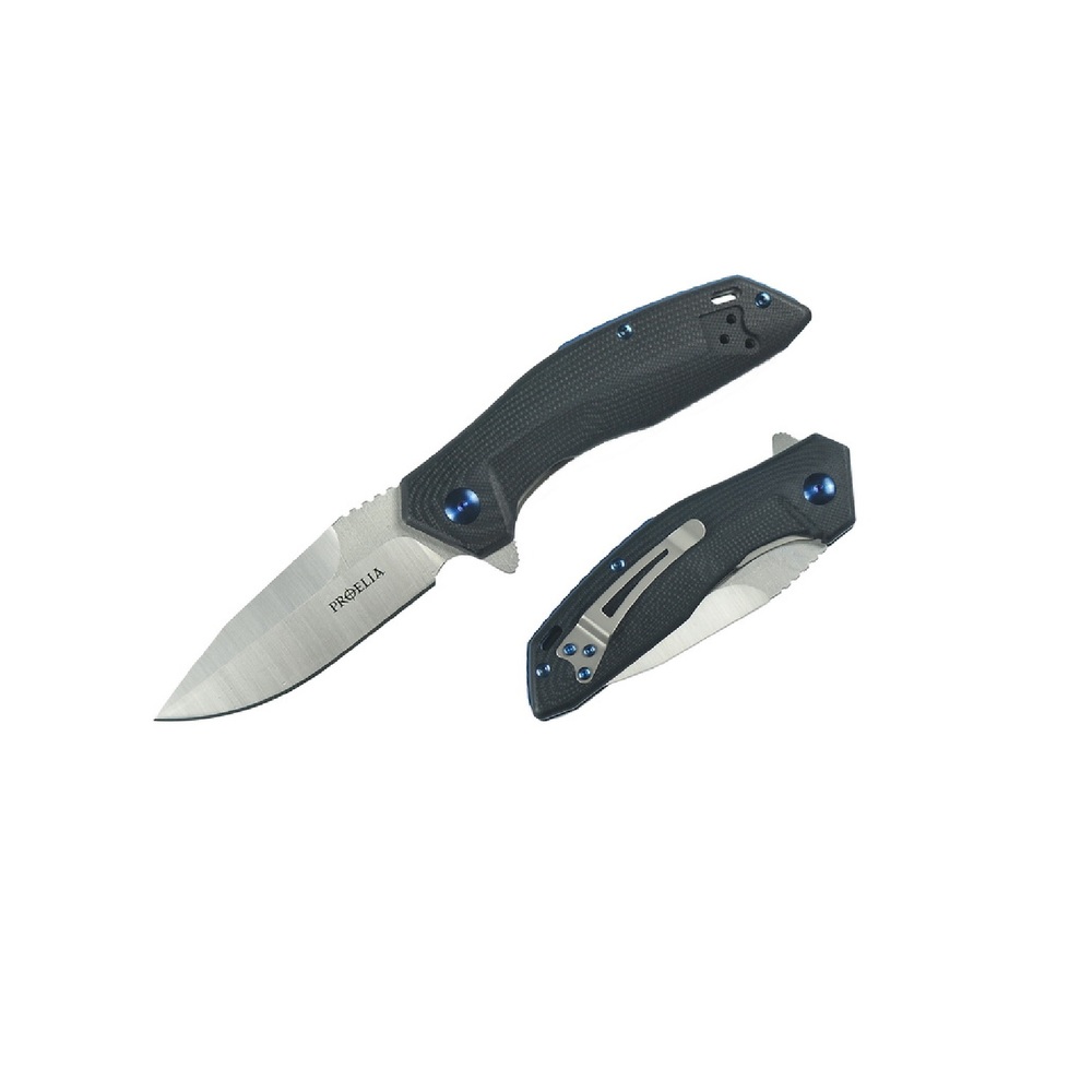 Proelia TX050 Folder 3.5 in S35VN Blade Black G-10 Handle