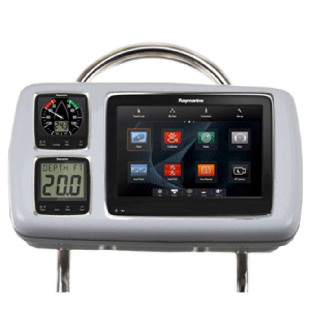 NavPod GP2080-14 SystemPod Pre-Cut f/Raymarine a95/a97/a98 and 2 Instruments f/12" Wide Guard