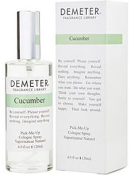 Demeter Cucumber Cologne Spray 4 Oz For Anyone