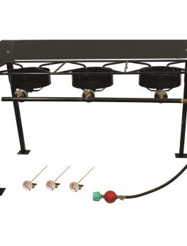 King Kooker CS42 -25in Triple Burner Outdoor Cooker Pkg