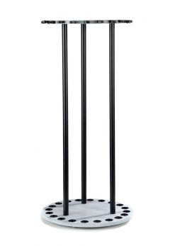 Organized Fishing Distressed Spinning Round Rack-20 Capacity
