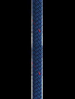 New England Ropes 3/8" X 15 and #39; Nylon Double Braid Dock Line - Blue w/Tracer