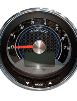 Faria 4" Tachometer (7000RPM) MGK3K SmartCraft f/Sea Ray - Black w/Stainless Steel Bezel