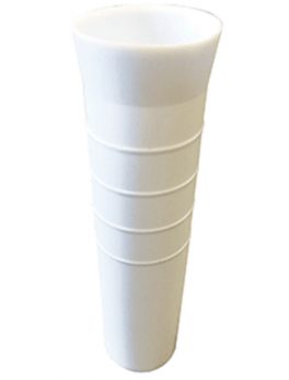 Tigress 10" Flared Vinyl Replacement Insert Liner - White