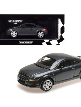 1998 Audi TT Coupe Metallic Gray Limited Edition to 300 pieces Worldwide 1/18 Diecast Model Car by Minichamps 155017020