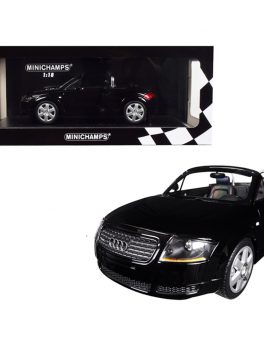 1999 Audi TT Roadster Black Limited Edition to 300 pieces Worldwide 1/18 Diecast Model Car by Minichamps 155017030
