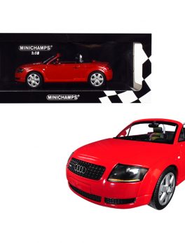 1999 Audi TT Roadster Red Limited Edition to 300 pieces Worldwide 1/18 Diecast Model Car by Minichamps 155017032