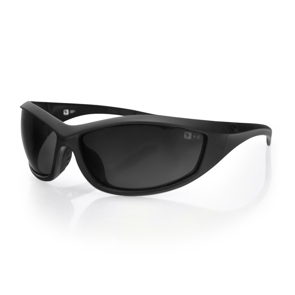 Bobster Zulu Ballistics Eyewear-Black Frame-Anti-fog Smoked