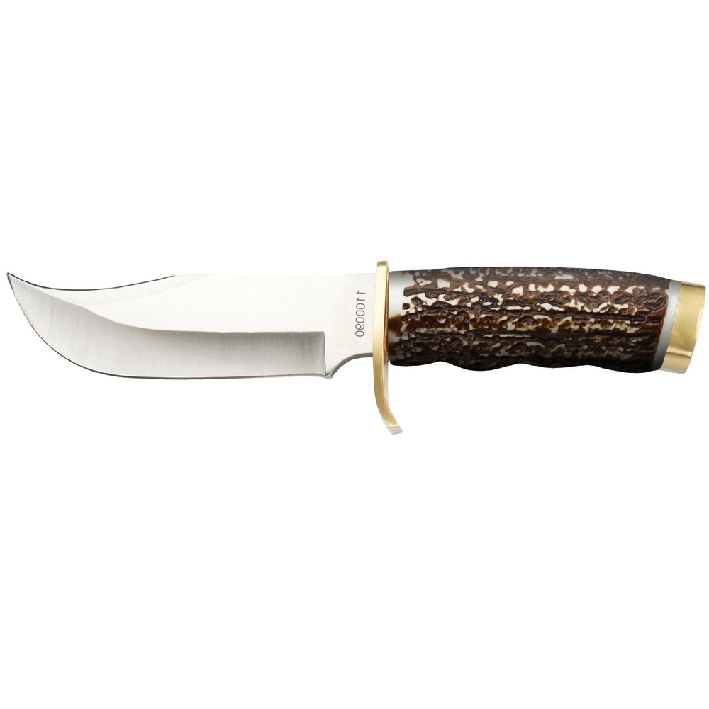 Uncle Henry Fixed Blade 5.5 in Blade Staglon Handle