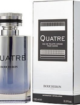 Boucheron Quatre Intense Edt Spray 3.3 Oz For Men