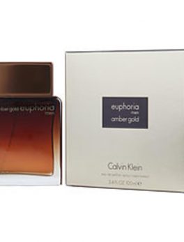Euphoria Amber Gold Eau De Parfum Spray 3.4 Oz For Men