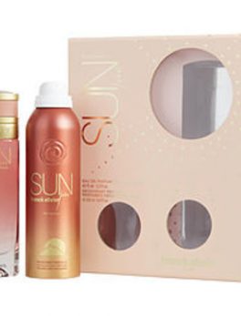 Franck Olivier Sun Java Eau De Parfum Spray 2.5 Oz and Deodorant Spray 6.6 Oz For Women