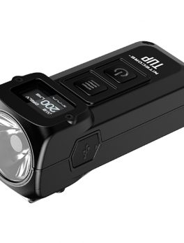 NITECORE TUP 1000 Lumen RCHRGBL Keychain Flashlight Black