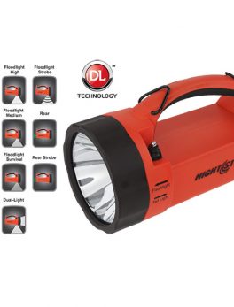 Nightstick VIRIBUS Lantern Rechargeable Red 210 Lumens
